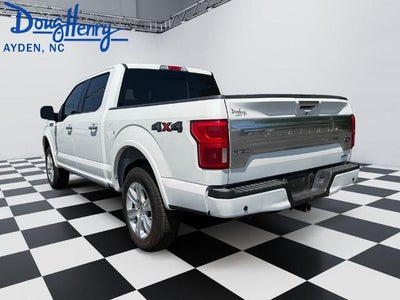 2020 Ford F-150 Platinum 4WD SuperCrew 5.5' Box