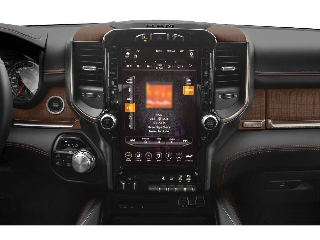 2019 RAM 1500 Longhorn 4x2 Crew Cab 6'4" Box