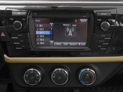 2016 Toyota Corolla 4dr Sdn Man L (GS)