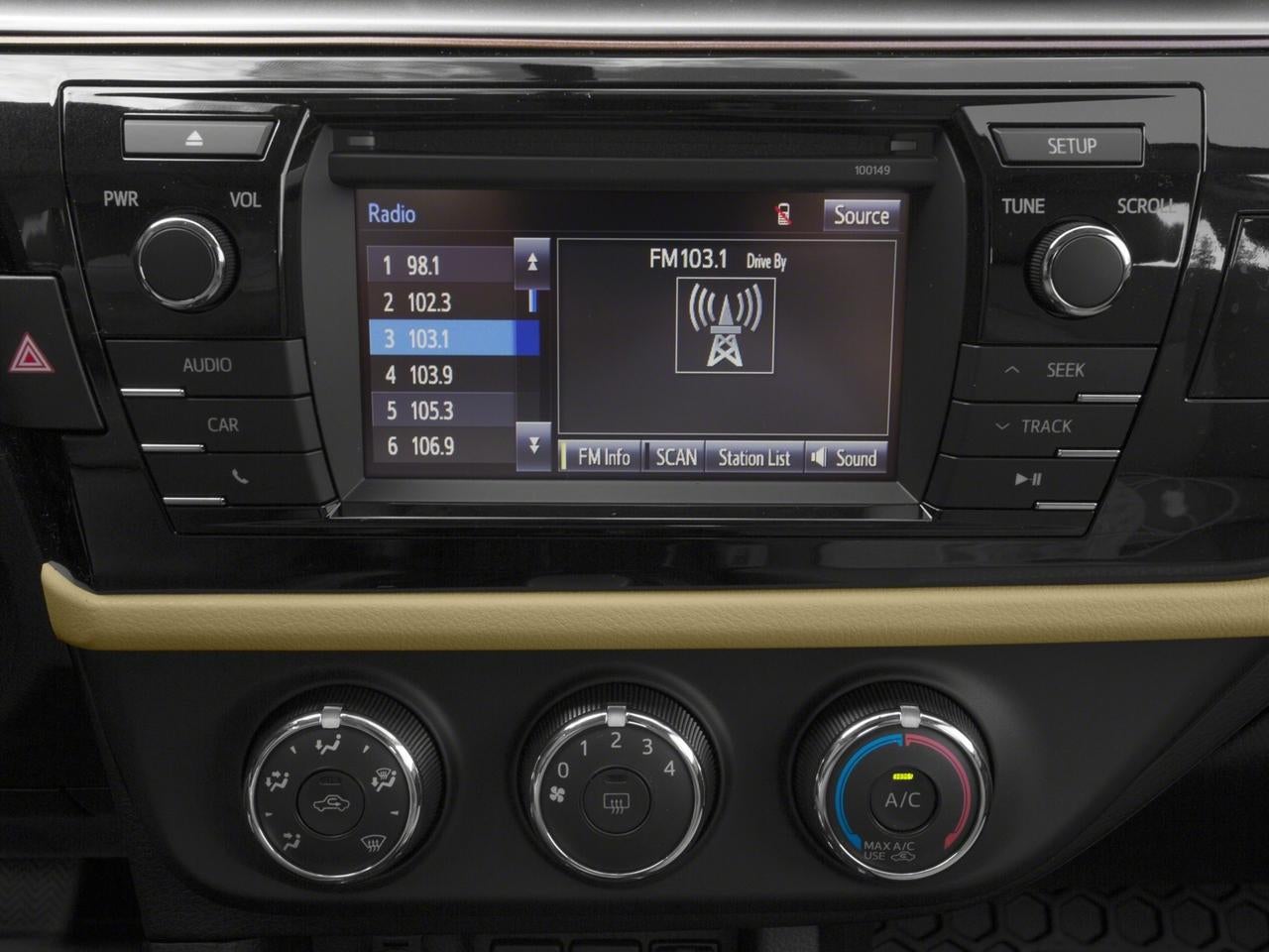 2016 Toyota Corolla 4dr Sdn Man L (GS)