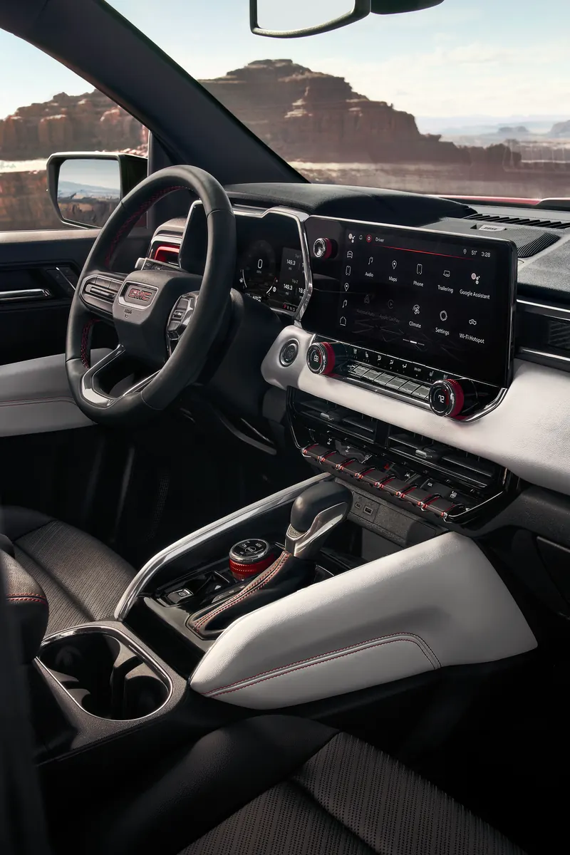2026 GMC Canyon infotainment system at Doug Henry Buick GMC in Goldsboro NC